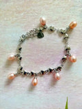 Pearl Bracelet with 7 Freshwater Pearls in 5 Colors
