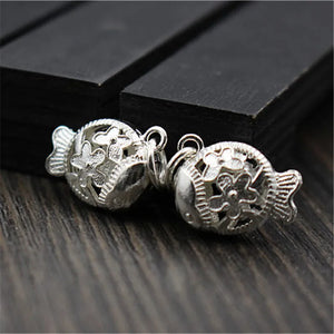925 Sterling Silver Fish Small Pendant for Bracelet Necklace DIY