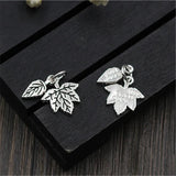 925 Sterling Silver Leaf Charm Pendant for Jewelry Making