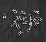 Emith Fla 925 Sterling Silver Letters Charm for European Bracelet