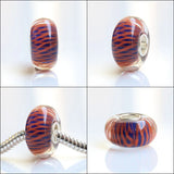 925 Sterling Silver Charm Bead for Bracelet Bangle Jewelry DIY 6 Colors