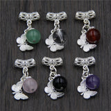 Emith Fla 925 Silver Butter Charm Beads for DIY Jewelry Making