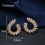 Geometric Crystal Earrings for Woman - Wedding Party Gift