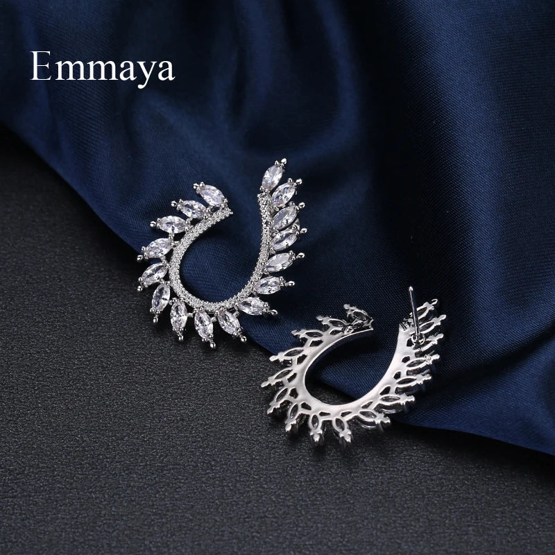Geometric Crystal Earrings for Woman - Wedding Party Gift