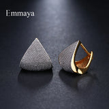 Two Tone Geometric Jewelry Earrings For Woman Wedding Party Gift