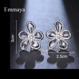 Star CZ Irregular Shape Earring for Women