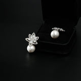 Zirconia Decoration Noble Earrings for Women
