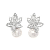 Zirconia Decoration Noble Earrings for Women