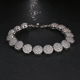 Round CZ Bracelet Women Bracelets