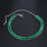 Hot Zirconia Bracelet For Female Bridal Weeding Party Charming Jewelry