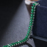 Hot Zirconia Bracelet For Female Bridal Weeding Party Charming Jewelry