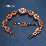 Green Charm Bracelet Jewelry for Female Party Gift