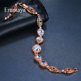 Green Charm Bracelet Jewelry for Female Party Gift