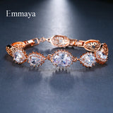 Green Charm Bracelet Jewelry for Female Party Gift
