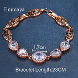 Green Charm Bracelet Jewelry for Female Party Gift