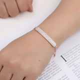 Noble Cubic Zircon Bracelet For Women Statement Wedding Party