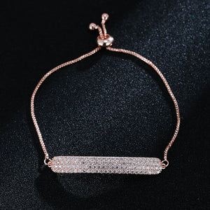 Noble Cubic Zircon Bracelet For Women Statement Wedding Party