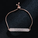 Noble Cubic Zircon Bracelet For Women Statement Wedding Party