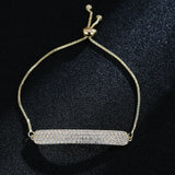 Noble Cubic Zircon Bracelet For Women Statement Wedding Party