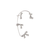 Zircon Butterfly Ear Cuff Earrings for Women Girls