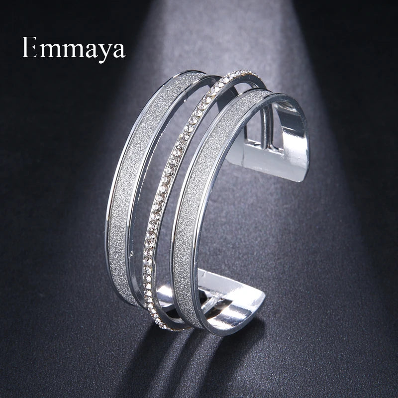 Love Bracelets Bangle Sand Texture Frosted Bracelets for Couple