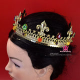 Empire Golden Crown Men's and Women's Role Playing Hair Accessories