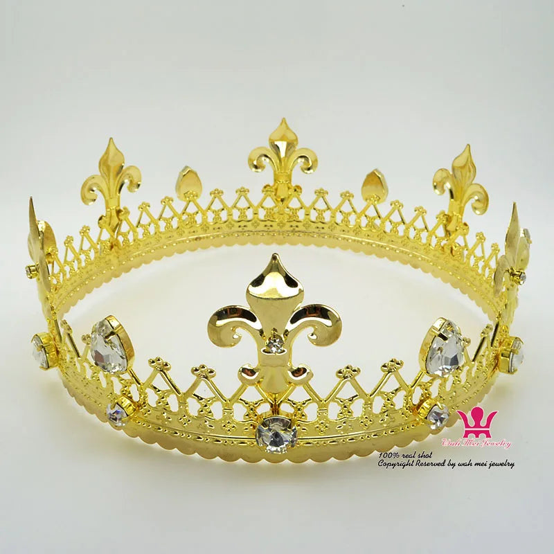 Empire Golden Crown Men's and Women's Role Playing Hair Accessories