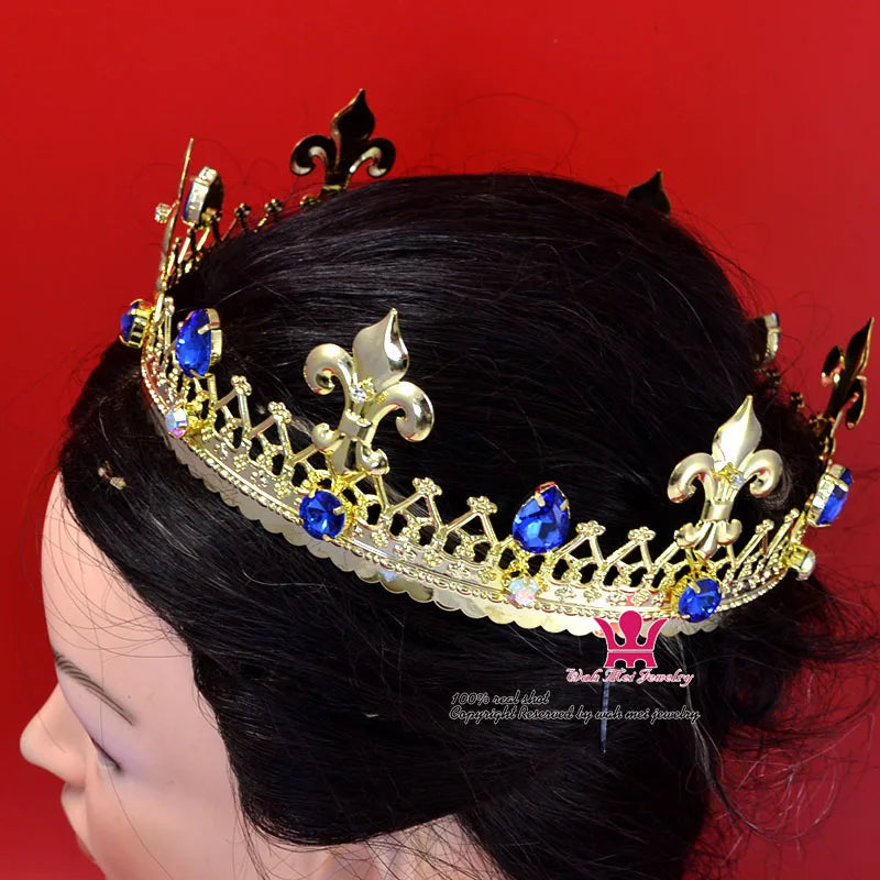 Empire Golden Crown Men's and Women's Role Playing Hair Accessories