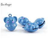 Enamel Animal Jingle Bells Holiday Birthday Party Ornament