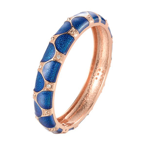 Enamel Bangles Women's Cuff Bangle Round Bracelet