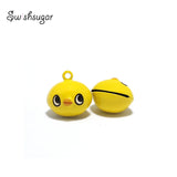Bird Cartoon Jingle Bell Charms for Pet Necklace
