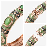 Enamel Bracelet Women Bangle Hawaiian Cloisonne African Jewelry