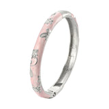 Enamel Bracelet Cloisonne Bangles Flower Women's Hand Bracelets