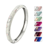 Enamel Bracelet Cloisonne Bangles Flower Women's Hand Bracelets