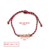 Adjustable Evil Eye Charm Bracelet for Women Girls