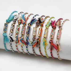 Adjustable Evil Eye Charm Bracelet for Women Girls