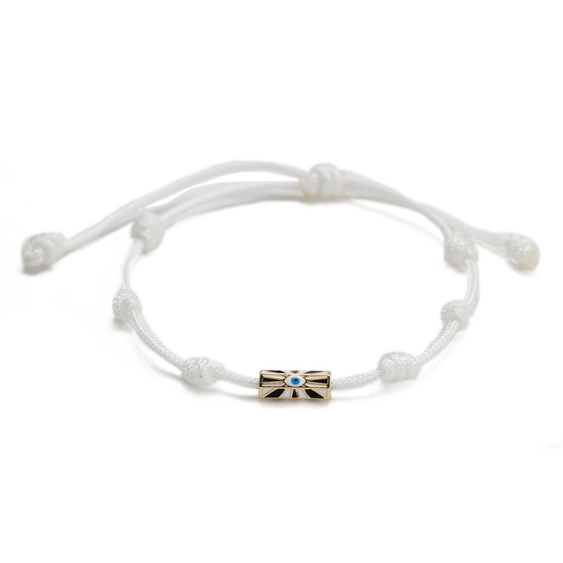Adjustable Evil Eye Charm Bracelet for Women Girls