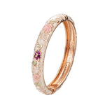 Metal Cuff Bangle Enamel Bracelets