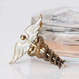 Enamel Wing Snakes Shape Brooches For Women Girls