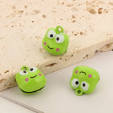 Enamel Cartoon Animal Jingle Bell Charm for Pendant Party Gift Cat Pet Necklace