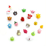 Enamel Cartoon Animal Jingle Bell Charm for Pendant Party Gift Cat Pet Necklace