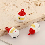 Enamel Cartoon Animal Jingle Bell Charm for Pendant Party Gift Cat Pet Necklace