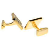 Enamel Cufflinks Men Epoxy Cuff Links Flowers Red Purple