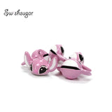 Enamel Big Ears Cartoon Animal Jingle Bells Pet Hanging Charm Gift