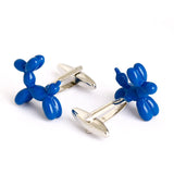 Enamel 3D Balloon Dog Novelty Cufflinks Mens Jewelry Wholesale