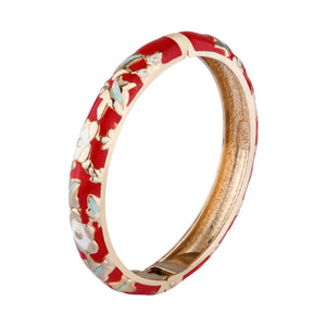 Enamel Bracelet for Women Bangle Cloisonne African Hand Bracelet
