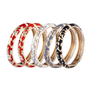 Enamel Bracelet for Women Bangle Cloisonne African Hand Bracelet