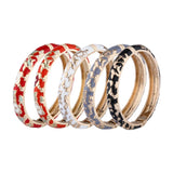 Enamel Bracelet for Women Bangle Cloisonne African Hand Bracelet