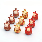 Lucky Monkey Jingle Bell Charm Pendant for Kids Bag Jewelry Gift