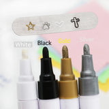 Enamel Marker Ink Pen Paint Match Metal Stamp Engraving DIY Jewelry Tool